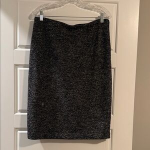 Ann Taylor Charcoal Pencil Skirt